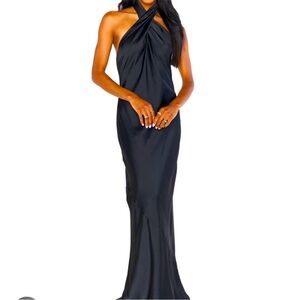 Show me your mumu black jasmine halter